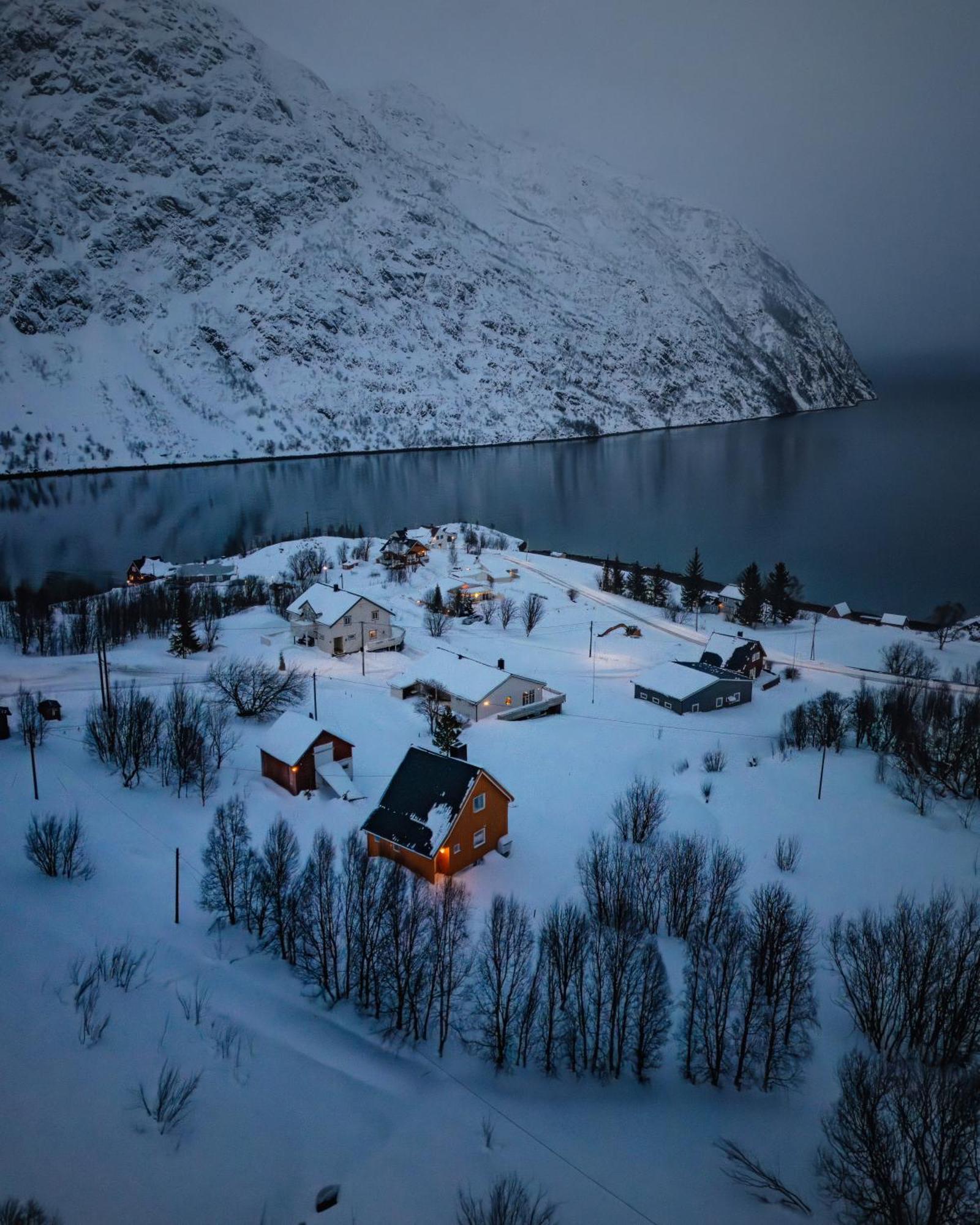 Lyngen Aurora House Villa Koppangen Ngoại thất bức ảnh