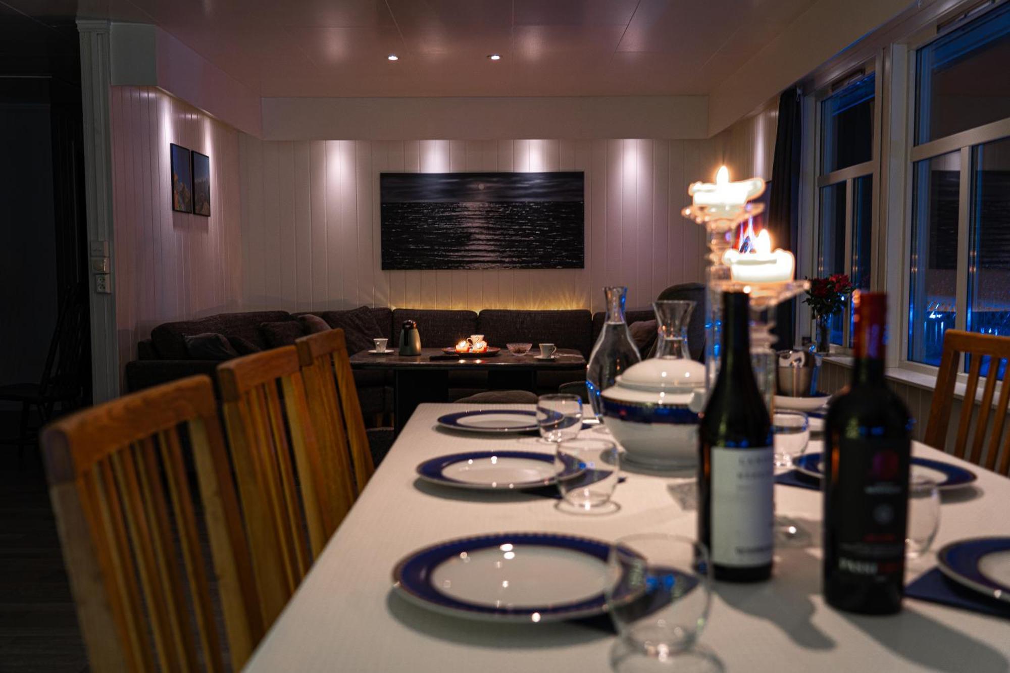 Lyngen Aurora House Villa Koppangen Ngoại thất bức ảnh