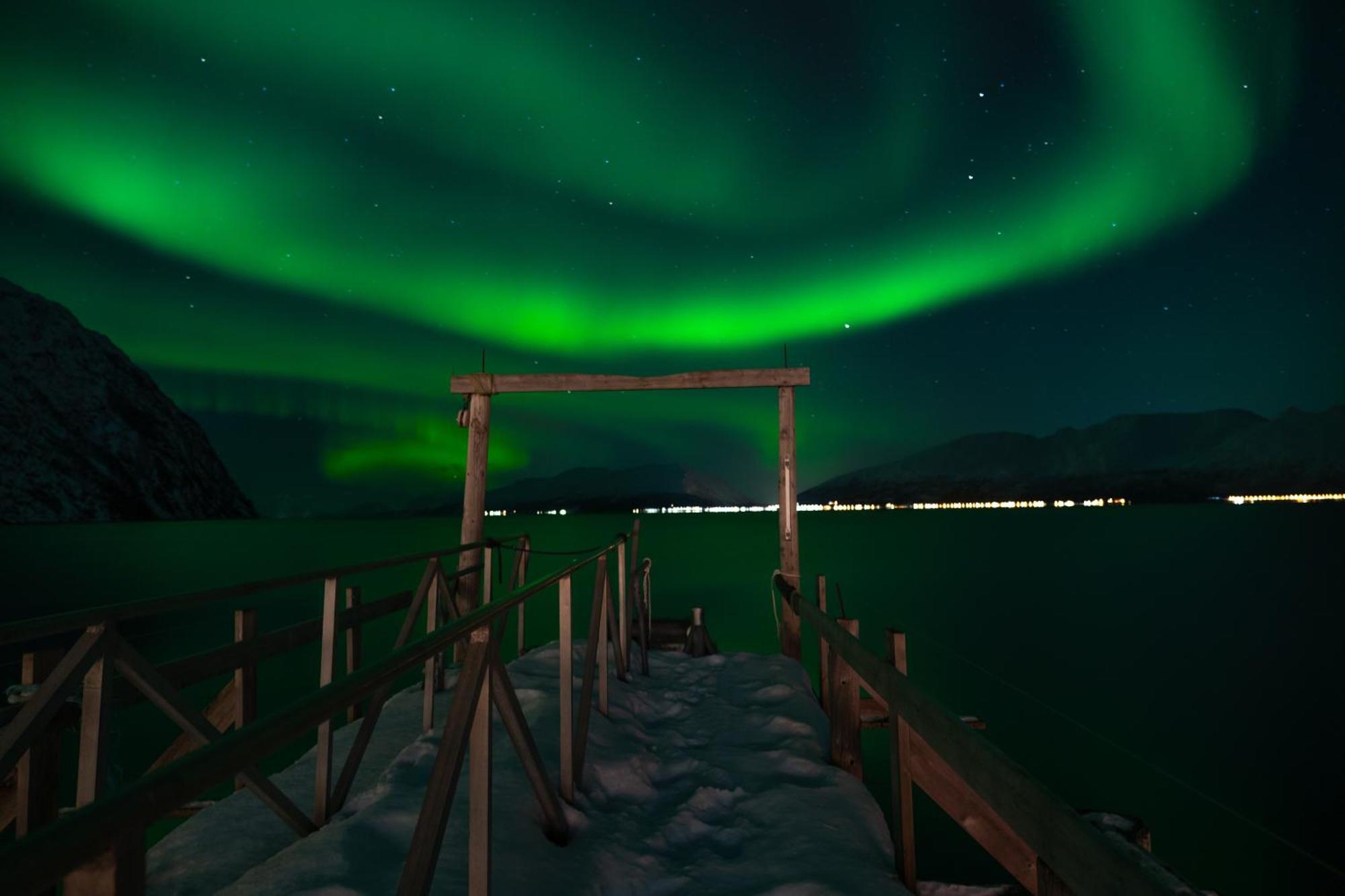 Lyngen Aurora House Villa Koppangen Ngoại thất bức ảnh
